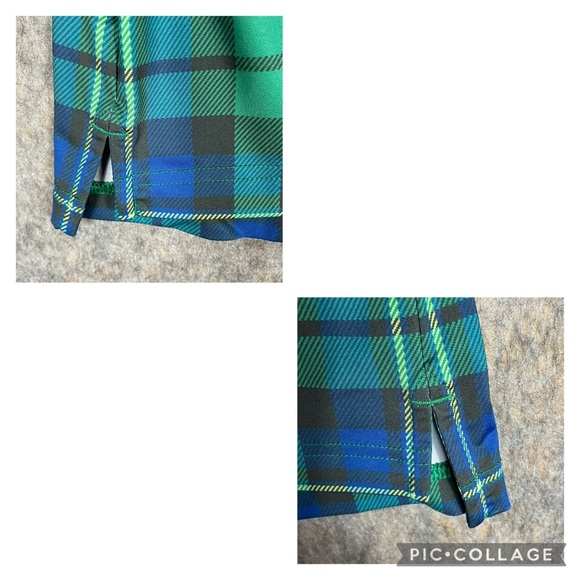 Chubbies Saint Andrew Plaid Tartan Country Club Preppy Golf Polo Shirt Sz L - Picture 11 of 16